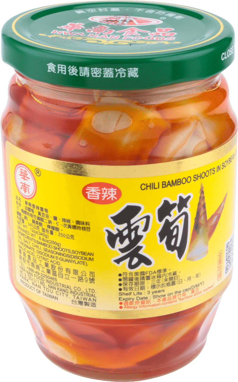 Chili Bamboo Shoots HWA NAN FOOD INDUSTRIAL CO., LTD.
